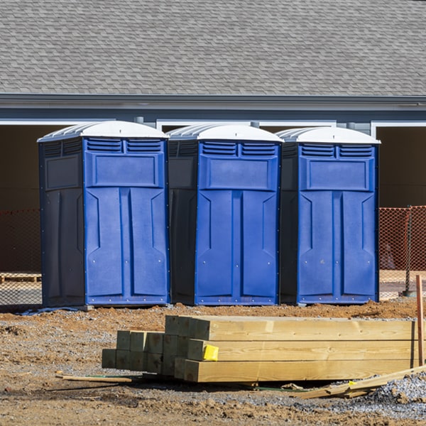 are there any restrictions on where i can place the porta potties during my rental period in Lake Sherwood CA